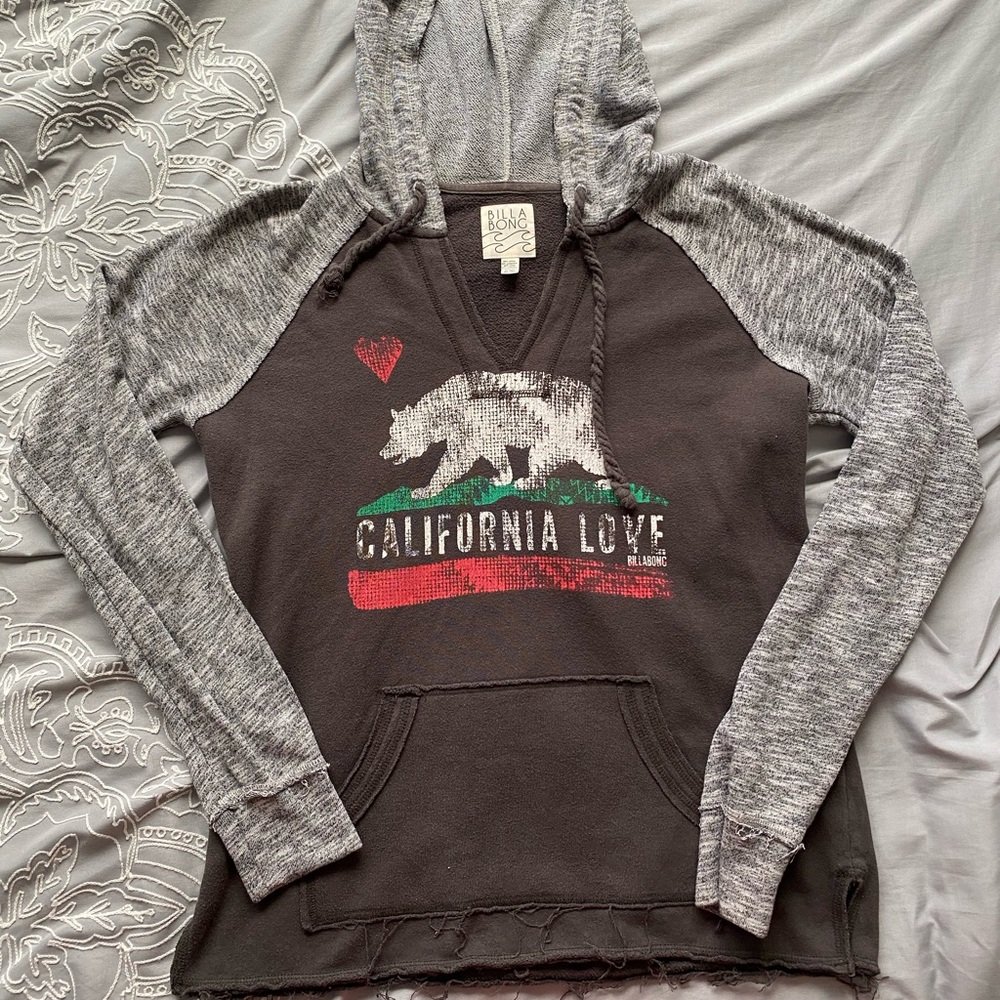 Like-new XL Billabong “California Love” Hoodie